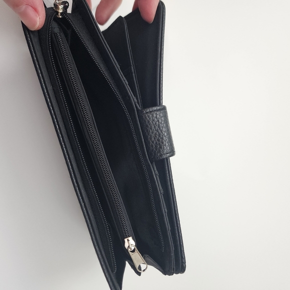 Kim Rogers All In One Wallet 8 X 5 New With Tags Black One Size - Picture 4 of 12